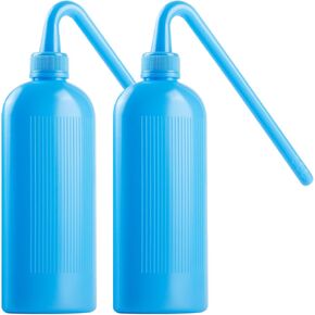 HNYYZL Colostomy Bag Cleaning Tool: 2Pcs Reusable Stoma Bag Washing Bottle & Rinse Pot – Compatible with All Ostomy Bags (300ml)