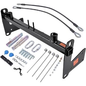 BX1139 Tow Bar Base Plate Bracket Kit Replacement for 2018-2024 Jeep Wrangler JL JLU All Models with Standard Bumper (Not for JK)