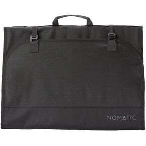 NOMATIC Apparel Sleeve- Formal Hanging Black Nylon Garment Bag for Travel, Reusable Travel Protector for Clothes