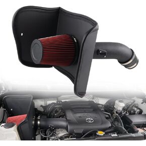 Cold Air Intake Kit with Heat Shield Compatible with 2012-2021 Toyota Tundra 5.7L