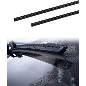 2Pcs 26In/16In Front Windshield Wiper Blade Refill Kit Fits For Toyota RAV4 Corolla Lexus GS 2013-2019 Replace 85214-02340,85214-0R040 (Driver and Passenger Side)