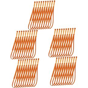 50pcs Tire Chains for Cars Plastic Emergency Anti-skid Cable Chains for Snow and Mud High Performance Tire Traction for Trucks and Suvs