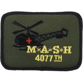 eagleemblems 1 Mash 4077th 3.5 '' Green Rectangular Military Patch
