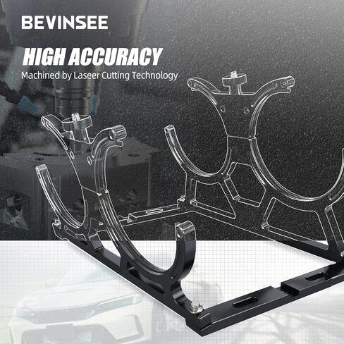 Bevinsee 7 "أكسيد النيتروز NOS حامل الزجاجة المزدوج قوس البليون من 10-15 جنيه زجاجات النيتروز الفضة in Saudi Arabia