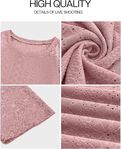 JustfashionNow Womens Summer Tops العصرية 2025 لطيف العيينة التطريز بلوزات قصيرة الأكمام in Saudi Arabia