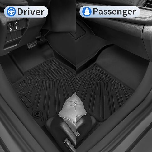 Floor Mats for Honda CR-V 2025 2024 2023 (Not Hybrid) Full Sets CRV All Weather Floor Mats for Honda CR-V Accessories 2025-2023 TPE Back Seat Cover Protector Trunk Frunk Mat in Saudi Arabia