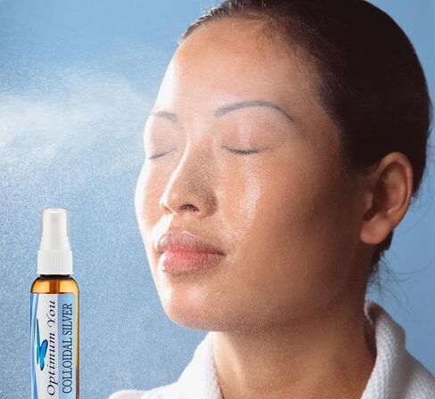 Colloidal Silver Liquid | 500 ppm, Extra Strength (8 oz) with Spray Bottle | Immune & Stem Cell Support | Wound Care & Superior Healing in Saudi Arabia