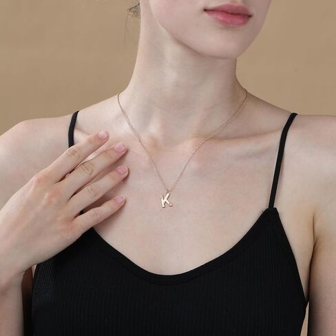 قلادة أولية للكرة اللينة للنساء الفتيات ، الذهب A-Z Lettern Netlace Softball Baseball Mom Homeed Jewelry Gifts in Kuwait