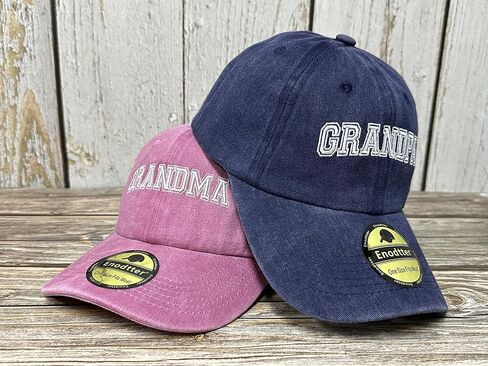 Embroidered Hats for Uncle Auntie Grandpa Grandma Mama Mini in Kuwait