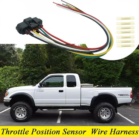 TPS Throttle الموضع مستشعر أسرع مستشعر موصل موصل تسخير الأسلاك تسخير 6 أسنان من أجل تويوتا لكزس سليل هوندا استبدال# 90980-11858 in Kuwait
