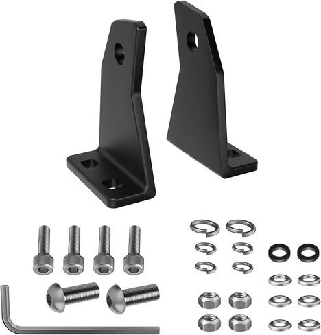Universal Fit Side Mounting Bracket, 4WDKING S6 Single Row LED Light Bar Brackets(S6) in Saudi Arabia