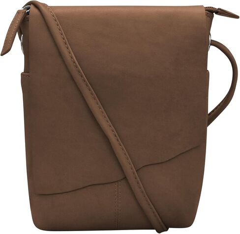 ili New York Leather Mini Sac Crossbody - Genuine Leather Crossbody Bags for Women with RFID Blocking, Adjustable Strap in Kuwait