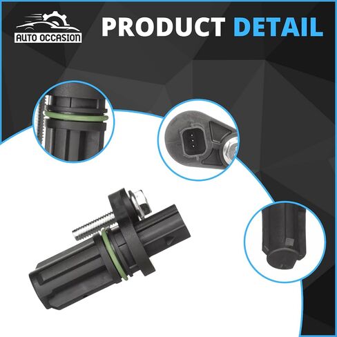 Camshaft Crankshaft Position Sensor Compatible with Buick Enclave Lacrosse Cadillac ATS CTS GMC Acadia Terrain Chevrolet Camaro Colorado Equinox Impala 12615371 12615626 in Saudi Arabia