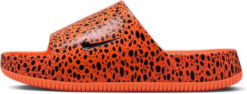 Nike Calm Electric Men's Slides (HF1067-800, Total Orange/Total Orange/Dark Obsidian) in Saudi Arabia