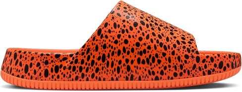 Nike Calm Electric Men's Slides (HF1067-800, Total Orange/Total Orange/Dark Obsidian) in Saudi Arabia