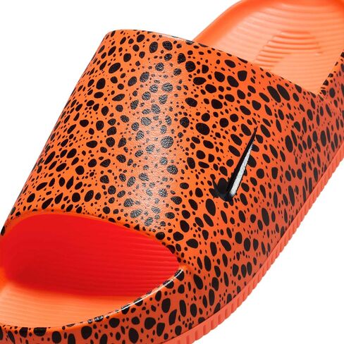 Nike Calm Electric Men's Slides (HF1067-800, Total Orange/Total Orange/Dark Obsidian) in Saudi Arabia