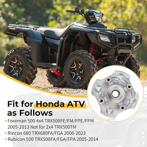 M Mati Front Wheel Hub لـ Honda Foreman 500 Rincon 680 Rubicon 500 2006-2023 44615-HN2-A20 44615-HN2-A60 44615HN8J00 in Saudi Arabia