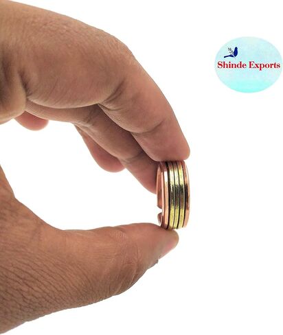 Unisex-Adult Designer Pure Copper Ring Design 12 in Kuwait