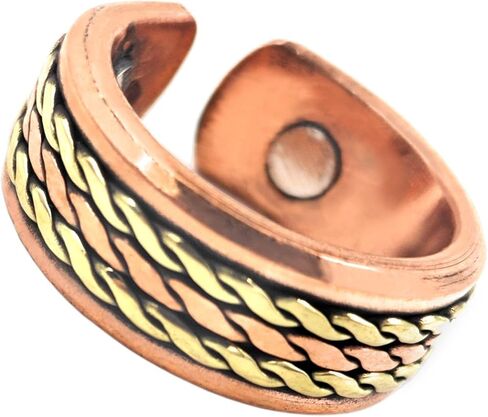 Unisex-Adult Designer Pure Copper Ring Design 12 in Kuwait