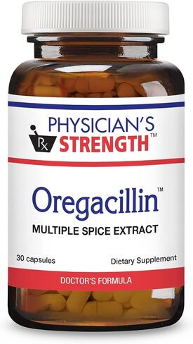 Physician's Strength Oregacillin - 30 Capsules - Multiple Spice Extract - Respiratory Health Support - 30 Servings in Saudi Arabia
