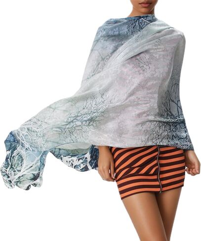 100 ٪ Mulberry Silk Summer Travel Diarf Extra Women Women Shawles Eversize Exclued Fracks for Valics Virts Alegant Gift ملفوفة in Kuwait