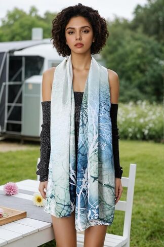 100 ٪ Mulberry Silk Summer Travel Diarf Extra Women Women Shawles Eversize Exclued Fracks for Valics Virts Alegant Gift ملفوفة in Kuwait