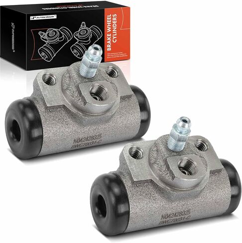 A-Premium Rear Drum Brake Wheel Cylinder Compatible with Select Ford and Mazda Models - Ranger, B2300, B3000, B4000, 1995 1996 1997, 2-PC Set - Replace# ZZM126610, F57Z2261A in Kuwait