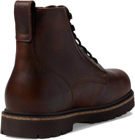 Birkenstock Men's Highwood Mid Lace-up Deep Blue-Leather Chelsea Boot in Saudi Arabia