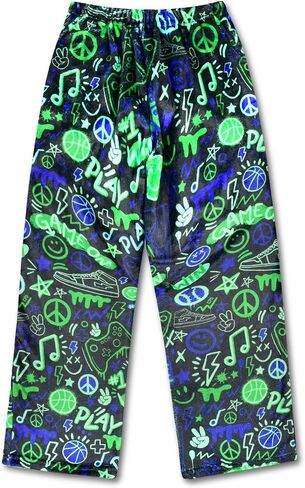 iscream + Corey Paige Designs Big Boys Silky Soft Plush Fleece Pants Collection in Saudi Arabia
