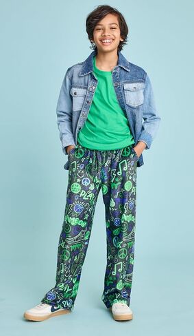 iscream + Corey Paige Designs Big Boys Silky Soft Plush Fleece Pants Collection in Saudi Arabia