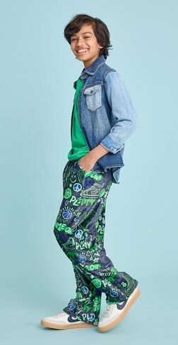 iscream + Corey Paige Designs Big Boys Silky Soft Plush Fleece Pants Collection in Saudi Arabia