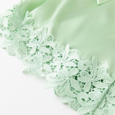 Crystal Dew 2 Pcs Mother of the Bride Groom Robe with Lace Trim Embroidery Bridal Satin Kimono Robes for Wedding Day in Saudi Arabia