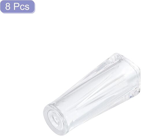 uxcell 8pcs cord مقابض ، 34 ملم نافذة الأعمى شرابات السحب البلاستيك شرابة السحب قطرات سحب نهاية الستائر الستائر الظل ، شفافة in Kuwait