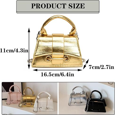 Mini Crossbody Bags Women's Y2K Purses Top Handle Crossbody Bag Clutch Shoulder Handbag for Cocktail Party Prom Wedding in Saudi Arabia