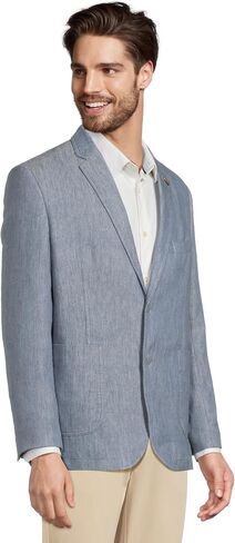 Johnston & Murphy Men's Washed Linen Blazer in Saudi Arabia