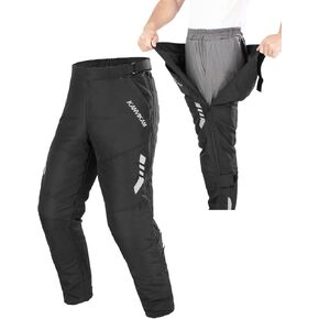 Motorcycle Riding Pants for Youth Adults-Motocross Pants with Detachable Knee Pads and Zipper for Dirt Bike ATV MTB