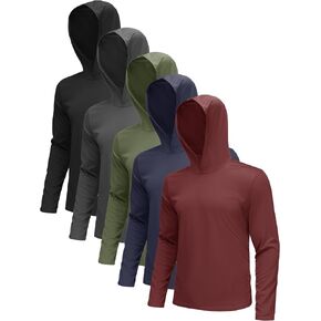 Sun Hoodie Mens Long Long Ev Protection SPF خفيفة الوزن سريعة الجافة الجافة الصيد في الهواء الطلق حارس جلدي