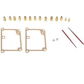 marddpair 12 Main Jets and 2 Pilot and 2 Needles Full Jet Kit Replacement for Yamaha Banshee 1987-2006