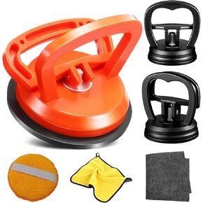 Dent Puller,3-Pack Car Dent Puller Kit - Suction Cup Dent Remover Tool,Handle Lifter for Car Body,Glass,Screens,and Objects,Dent Repair Kit for Easy Removal