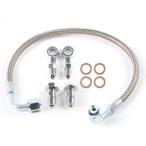 11657534454 Oil Feed Line Turbo Kit for Mini Cooper S R55 R56 R57 R59 R59 R60 R61 2007 2008 2008 2010 2011 2013 2015 2015 2015 2015