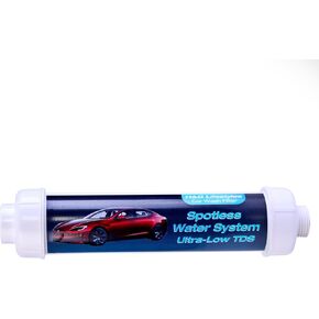 H&G Lifestyles Spotless Water Filter for Car Washing Water Deionizer 0-20 TDS In-line Deionized Spot Free DI-Water System for Car Detailing 60 Gallons