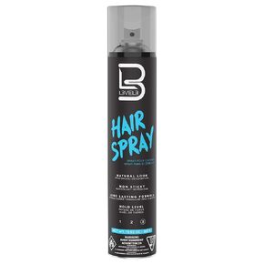 L3 Level 3 Hair Spray - Long Lasting and Strong Hold - Great for Men and Women - Level Three - Suitable for All Hair Types