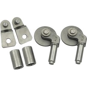 Turbo Wastegate Rattle Flapper Repair Kit Fits for BMW 550I 650I 750I X5 X6 N63 S63 S63TU M5 M6 M8, Replaces MGT2260DSL, MGT2256S