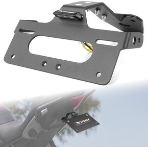 Xitomer Fender Eliminator متوافق مع Tiger 660 Sport 2022 2023 2024 2025 حامل لوحة ترخيص TILE مع ضوء لوحة LED LED