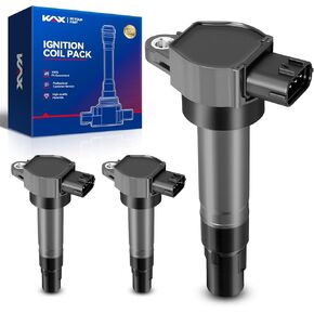 KAX UF681 Ignition Coil Pack Set of 3 Compatible with Smart Fortwo 2008-2015