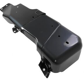 ECOTRIC Fuel Tank Skid Plate Compatible with 2007-2018 Jeep Wrangler JK 2-Door Black Replacement for 52059743AJ Heavy Duty Steel