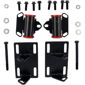 أطباق محول جبل محرك يوريتان مجموعة مبادلة متوافقة مع شيفروليه بليزر GMC Sonoma S10 LSX LS1 LS2 LS 1987-2005 استبدال 14005KU