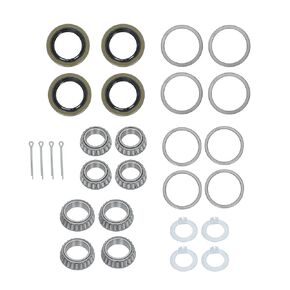 GXYWADY TRAILER BEARING KITS استبدال 1-3/8 بوصة إلى 1-1/16 بوصة 3500 رطل المحور 4 مجموعات
