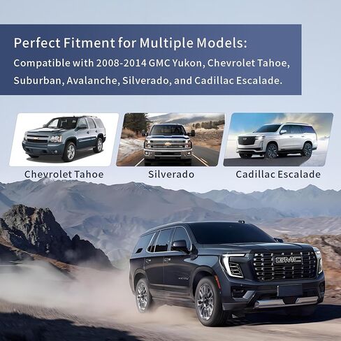خطوط نقل الرف والجنسين للفترة 2008-2014 GMC Yukon ، Chevy Tahoe ، Suburban ، Avalanche ، Silverado ، Cadillac Escalade - بديل مباشر لـ 15254059 15254058 ، OE Standard ، خط هيدروليكي دائم. in Kuwait