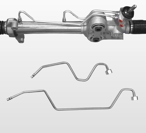 خطوط نقل الرف والجنسين للفترة 2008-2014 GMC Yukon ، Chevy Tahoe ، Suburban ، Avalanche ، Silverado ، Cadillac Escalade - بديل مباشر لـ 15254059 15254058 ، OE Standard ، خط هيدروليكي دائم. in Kuwait